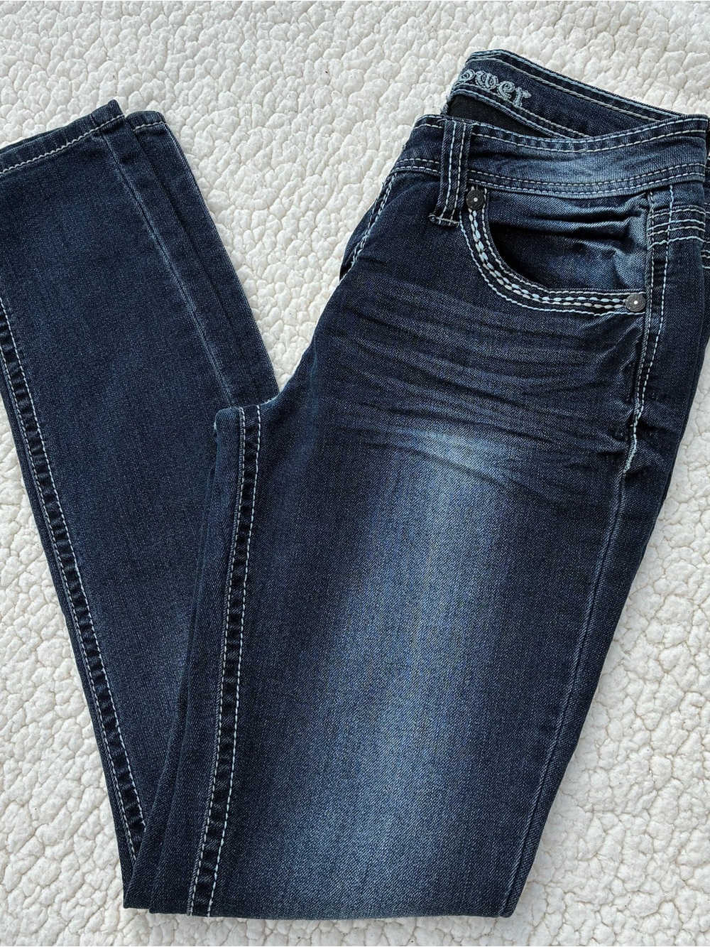 Wallflower Dark Blue Women’s Skinny Jeans